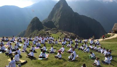 Machu Picchu: Yoga's International Day